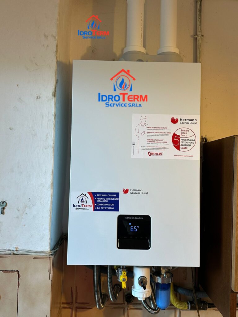 Montaggio caldaia Hermann a La Spezia