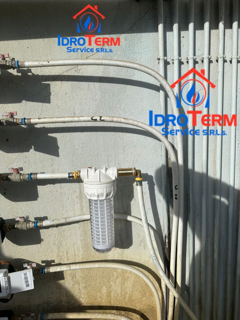 Montaggio filtro ingresso acqua a La Spezia