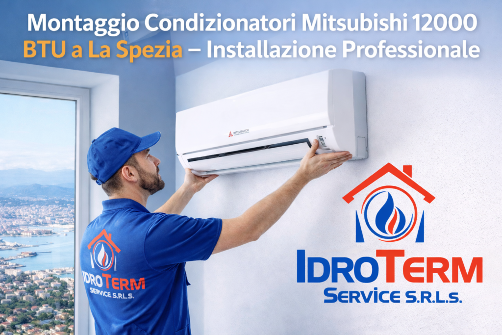Montaggio Condizionatori Mitsubishi 12000 BTU a La Spezia Installazione Professionale