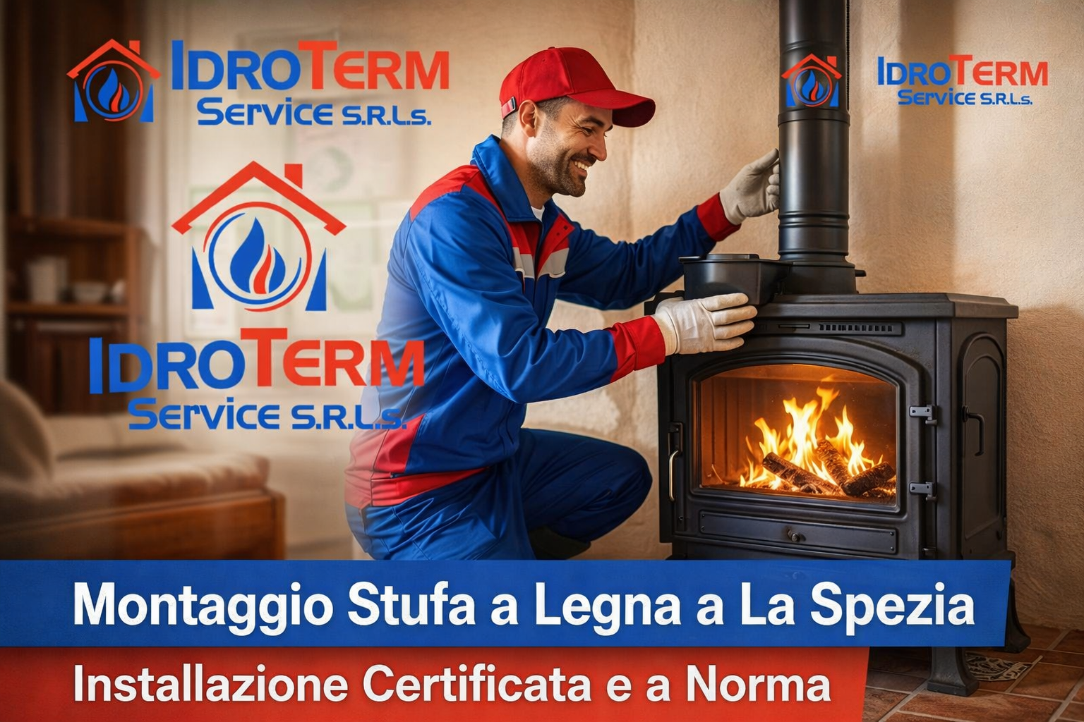 Montaggio Stufa a Legna a La Spezia Installazione Certificata e a Norma