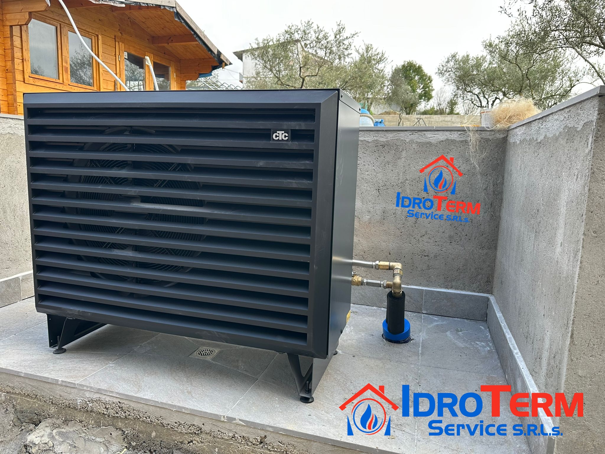 Montaggio pompa de calore CTC La Spezia