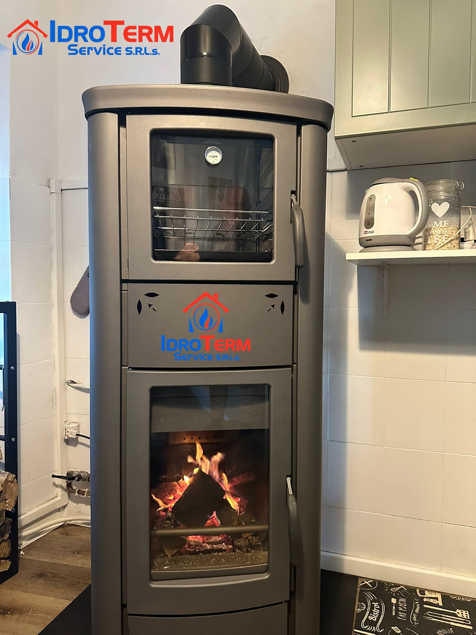 Montaggio stufa a legna a La Spezia