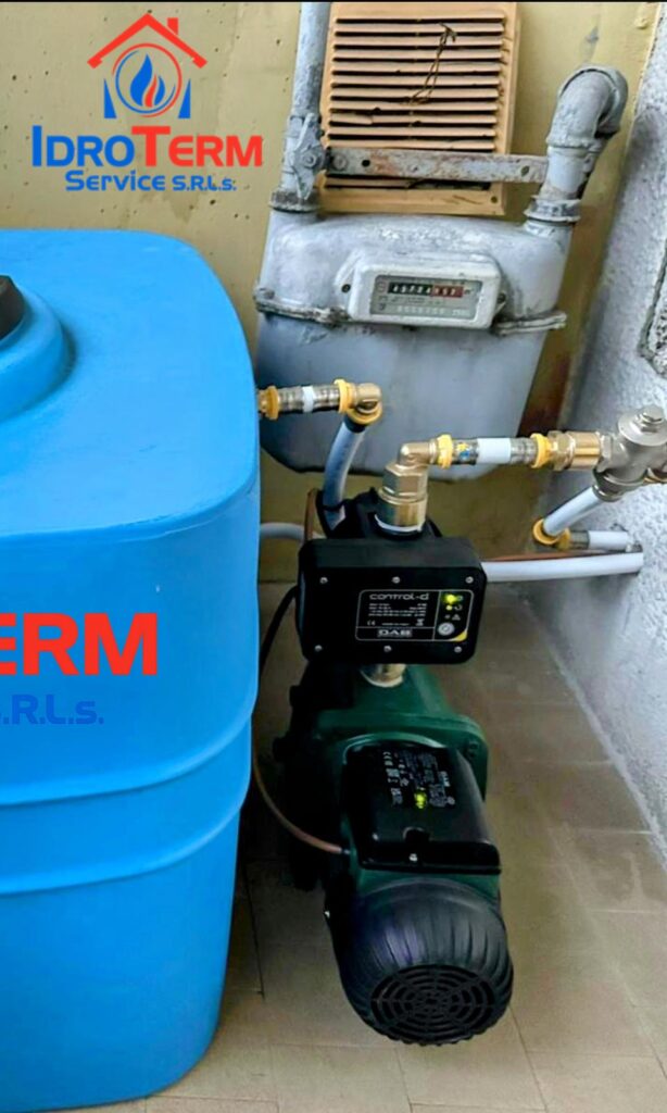 Installazione sistema automatico aumento pressione acqua in casa a La Spezia