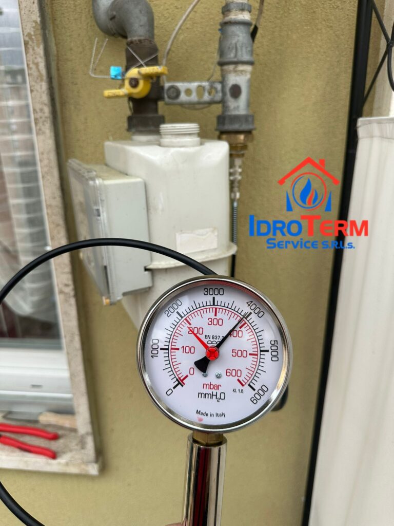 Prova di tenuta impianto gas a La Spezia